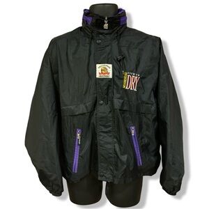 Vintage 90s K-Way Moosehead Dry Windbreaker Jacket